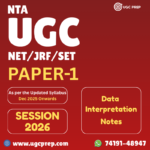 UGC NET Paper 1 Data Interpretation Notes